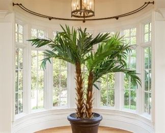 Lot #100 — Faux Palm Tree