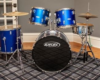 Lot #148 — Excel Percussion Drum Set
