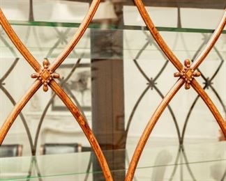 Same as Lot #26 — China Cabinet — 52” Wide x 19” Deep x 88” Tall. — Four (4) Glass Shelves 13” Deep x 47.5” Long 
