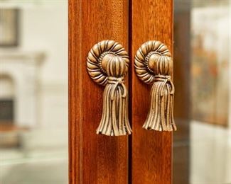 Same as Lot #26 — China Cabinet — 52” Wide x 19” Deep x 88” Tall. — Four (4) Glass Shelves 13” Deep x 47.5” Long 
