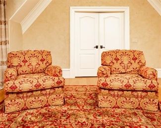 Lot #86 — Sherrill Furniture Arm Chairs