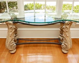 Lot #122 — Side Entry Table 