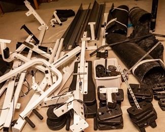 Same as Lot #6 — Disassembled White in Color Exercise Machine by Pacific Equipment Corporation 