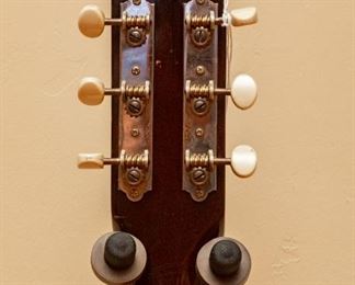 Back of Headstock of Lot #G1 — Gibson Melody Maker with 2 pickups w/switch—&nbsp;PRICES LISTED UNDER THE DESCRIPTION SECTION (Click "View More" to expand)