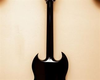 Back of Lot #G9 —  1989 DC Comics Inc. Batman Guitar —&nbsp;PRICES LISTED UNDER THE DESCRIPTION SECTION (Click "View More" to expand)

