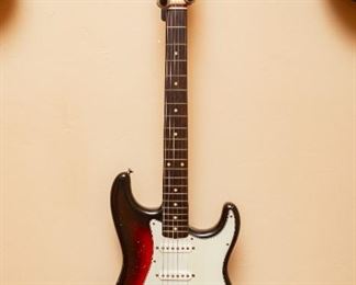 Lot #G14 —1961 Fender Stratocaster, 3 Tone Sunburst Solid Body—&nbsp;PRICES LISTED UNDER THE DESCRIPTION SECTION (Click "View More" to expand)
