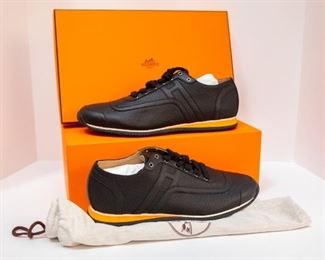 Black Hermes Faubourg Saint-Honore Paris (Size 43 Europe) — MORE SHOES NOT PICTURES ARE AT THIS SALE!
