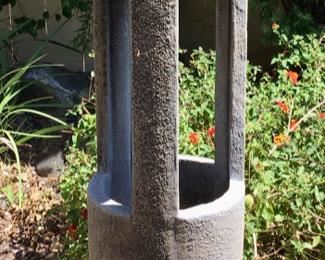 Beautiful, zen-like fountain by Fiore. Minor repair. Will have new pump.