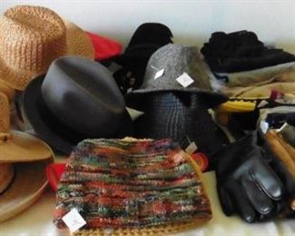 Men's hats, accessories