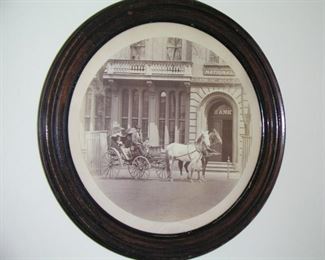 Item 71:
Vintage Round Framed Picture - 24.5" Diameter - Old Bank Picture - Pretty Cool
Asking Price: $49.00
