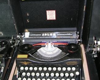 Item 109:
Vintage Manual Typewriter - Adler - German Keys - Adlerwerke
Asking Price $125.00
