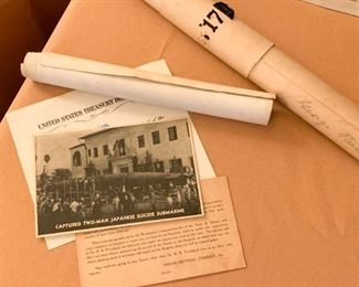 Vintage Postcards, Diplomas, Ephemera, Etc.