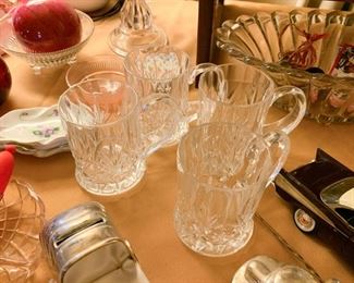 Cut Glass Mugs