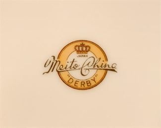 Meito China Set ("Derby" Pattern, Japan)