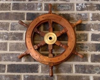 Wall Decor - Captain's Wheel