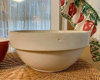 Stoneware Dough / Mixing Bowl