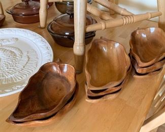 Wooden / Teak Salad Bowls