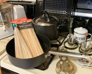 Pots & Pans, Skewers, Etc.