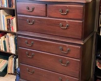 Vintage Highboy Chest of Drawers