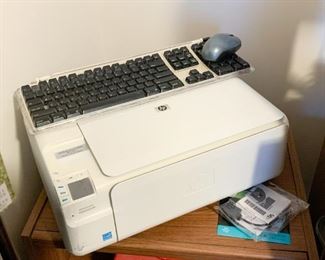 HP Printer, Keyboard & Mouse