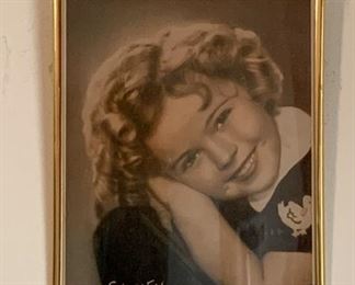 Framed Shirley Temple Photo Print