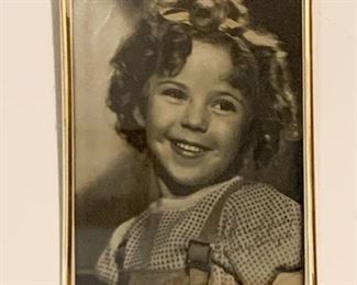 Framed Shirley Temple Photo Print
