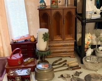 Jewelry Boxes, Vanity Items, Home Decor