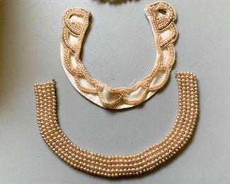 Vintage Beaded Collars