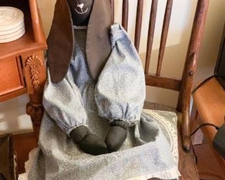 Cloth Long-Eared Rabbit Doll