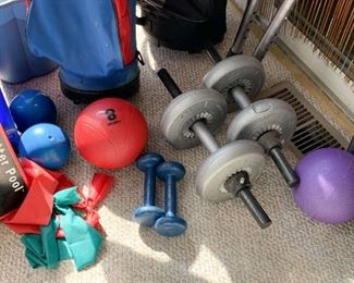 Weights, Work-Out Gear