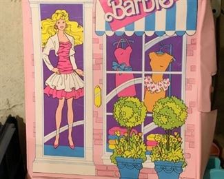 Barbie Doll Wardrobe Case