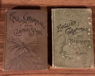 Antique Books - English Grammar