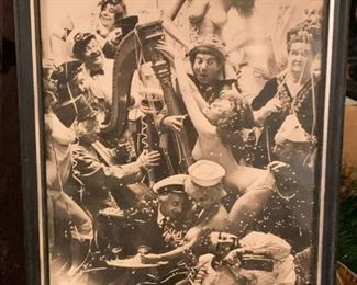 Framed Vintage Photo Print