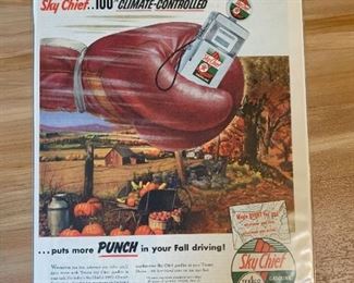 Vintage Texaco Advertisement / Ad