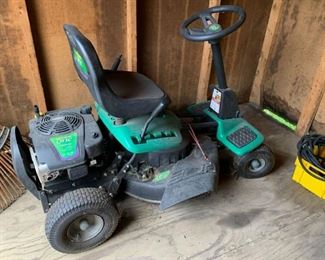 Riding Mower, Briggs & Stratton Weed Eater