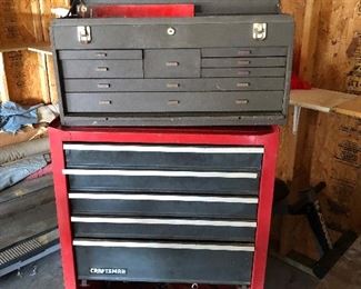 Craftsman tool chest and tools