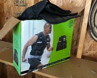 20lb Adjustable conditioning vest