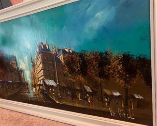 1967 Original Van Gaard oil painting