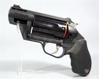 Taurus The Judge - Public Defender Poly Model 4510 .45 LC/.410 ga 5-Shot Revolver SN# FN559071, Fiber Optic Front Sight, With Manual, In Original Box