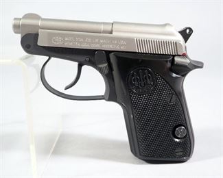 Beretta Model 21A Bobcat .22 LR Pistol SN# DAA414508, 2 Total 7-Rd Mags, Unfired, With Paperwork, In Original Box