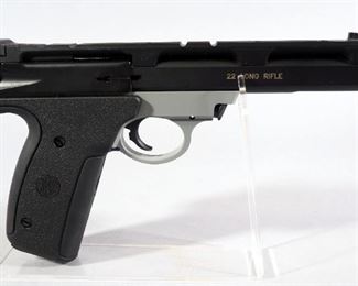 Smith & Wesson Model 22A-1 .22 LR Pistol SN# UBR6336, With Paperwork And Cleaning Rod, In Hard Case