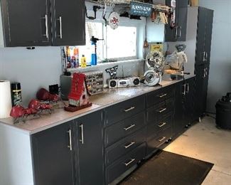 Garage Cabinets and tools
