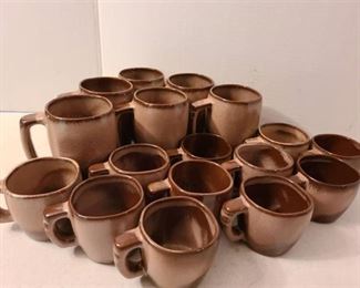 Frankoma Mugs 6 LG 11 SM