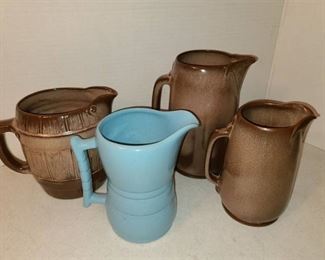 Frankoma Pitchers Lot of 4