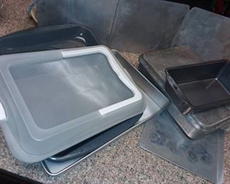 Cookie Sheet and Cake Pans