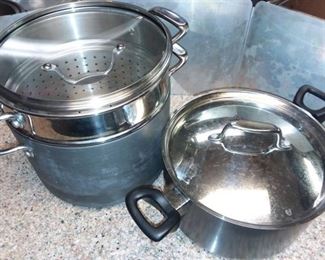 Large Pots with Lids