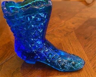 blue glass boot-small 
