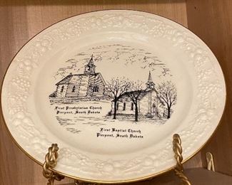 8" collectors plate