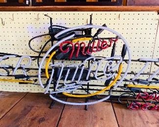 Authentic Miller beer Neon sign - Miller Lite