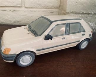 Lladro 1989 porcrlain Ford Fiesta - RARE